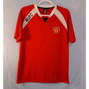 Manchester United Jersey Mens Size S Soccer Jersey Football Red EUC